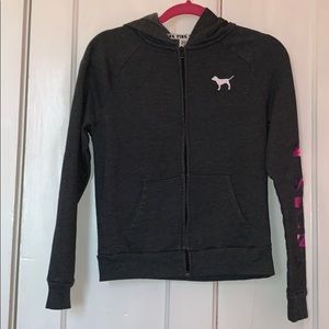 Floral and Grey Sweater